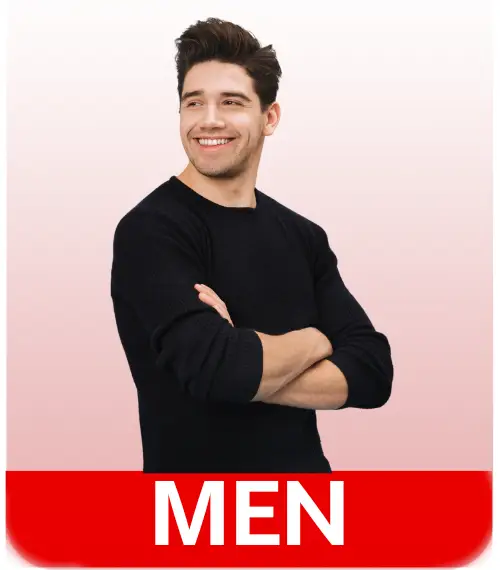 men banner