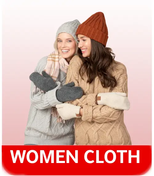 women cloth banner