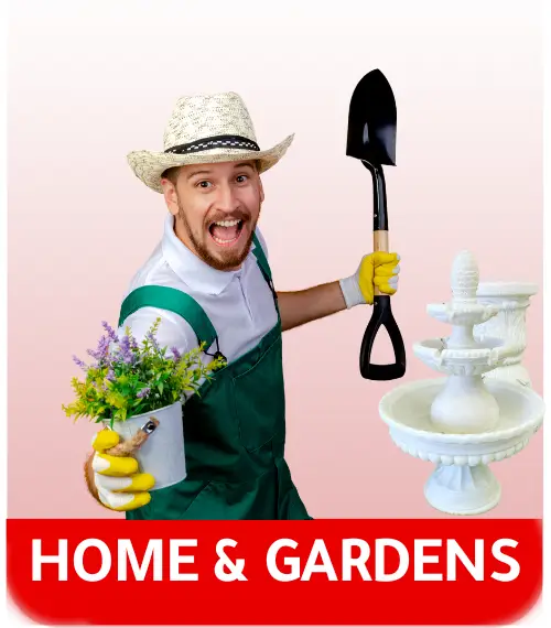 home & gardens banner
