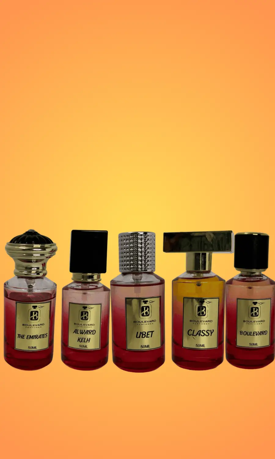 perfumes show case banner