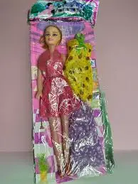 Fashion Doll with Extra Outfits Set