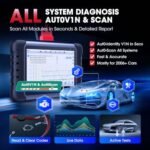 ⁦Autel Sulfar Scanner Maxicom Mk808, 2021 Newest Obd2 Car Diagnostic Scanner, Equipped With 25+ Maintenance Functions, All System Diagnosis, Immo/Epb/Bms/Sas/Tpms/Autovin/Abs Bleeding (Original) Buy Online at Best Price in UAE - Amazon.ae⁩ - الصورة ⁦5⁩