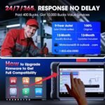 ⁦Autel Sulfar Scanner Maxicom Mk808, 2021 Newest Obd2 Car Diagnostic Scanner, Equipped With 25+ Maintenance Functions, All System Diagnosis, Immo/Epb/Bms/Sas/Tpms/Autovin/Abs Bleeding (Original) Buy Online at Best Price in UAE - Amazon.ae⁩ - الصورة ⁦9⁩