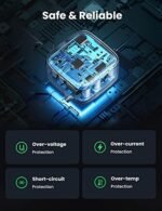 مجموعة شاحن UGREEN بقدرة 25 واط شحن سريع من النوع C مع كابل سامسونج بطول 2 متر، متوافق مع Galaxy S25 Ultra/S24 Ultra/S23 Ultra/S22 وZ Fold 6/5 وA06/A55 LTE وiPad Pro/Air وXiaomi وOnePlus وغيرها - Image 8
